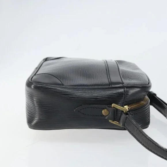 Authentic LOUIS VUITTON Epi Trocadero 23 Shoulder Bag Black M52302 LV - Picture 10 of 16